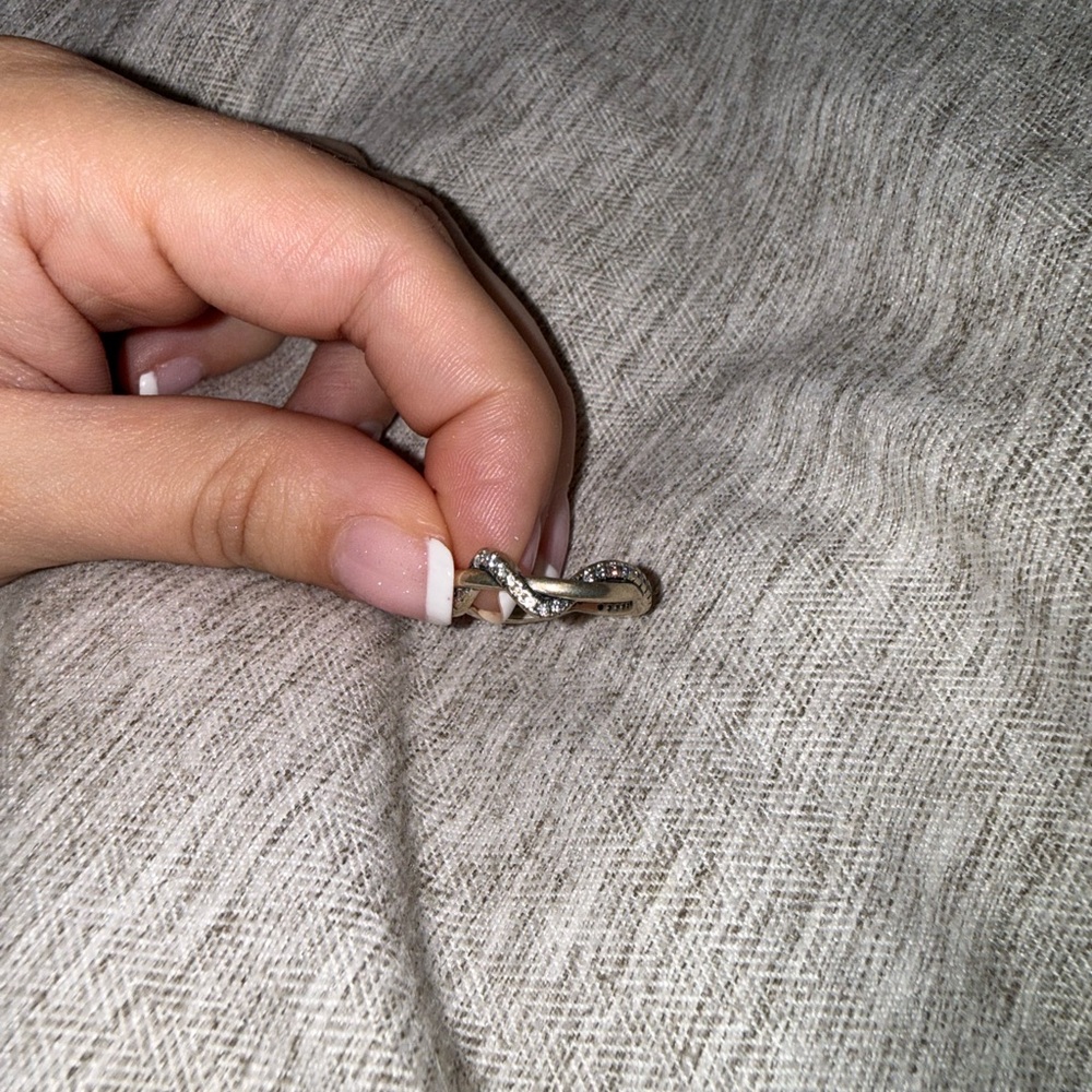 Silver Infinity Ring - image 1